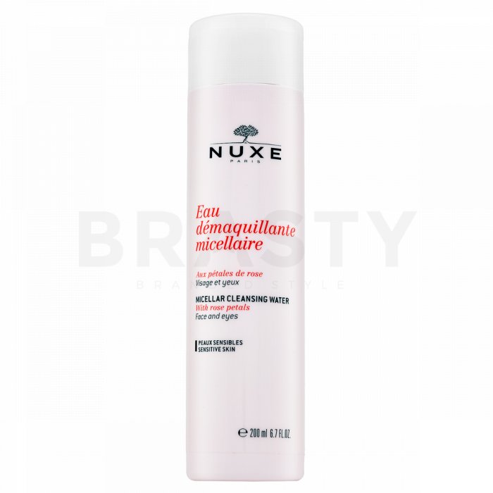 Nuxe Micellar Cleansing Water with Rose Petals apă micelară pentru piele sensibilă 200 ml