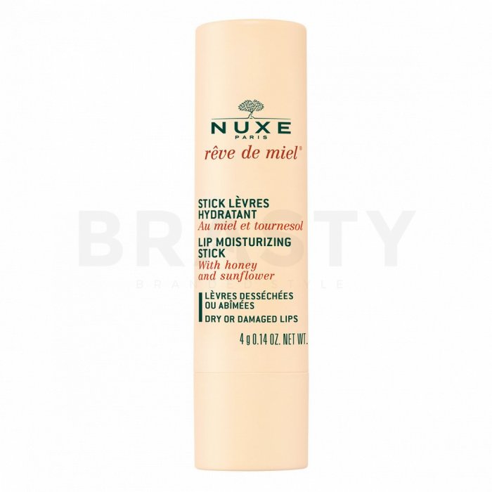 Nuxe rêve de miel lip moisturizing stick balsam hrănitor de buze cu efect de hidratare 4 g