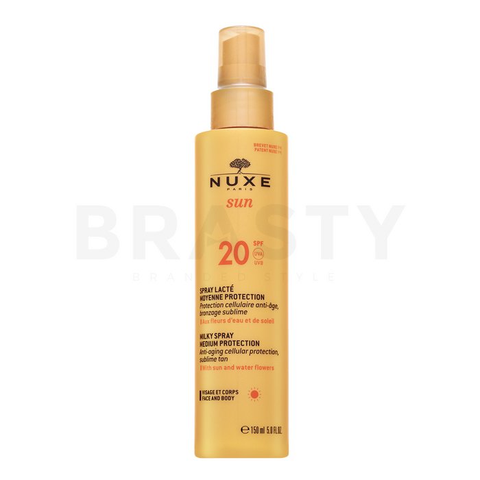 Nuxe sun 20 spf milky spray medium protection 150 ml