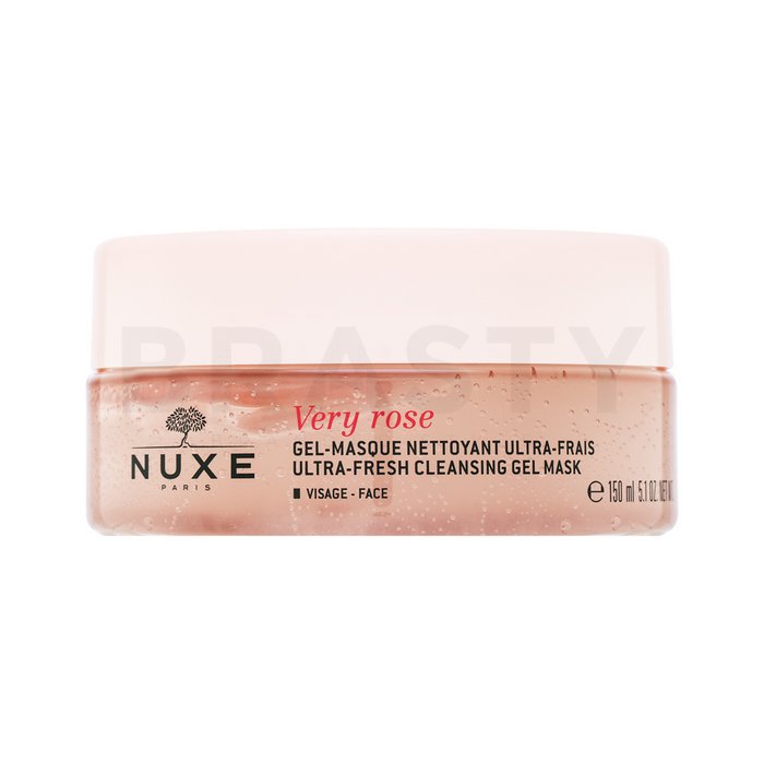 Nuxe very rose ultra-fresh cleansing gel mask mască gel învigorantă 150 ml