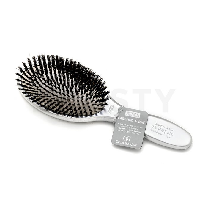 Olivia garden ceramic+ion supreme boar brush perie de păr