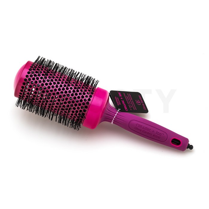 Olivia garden ceramic+ion tourmalin pink brush perie de păr 55 mm