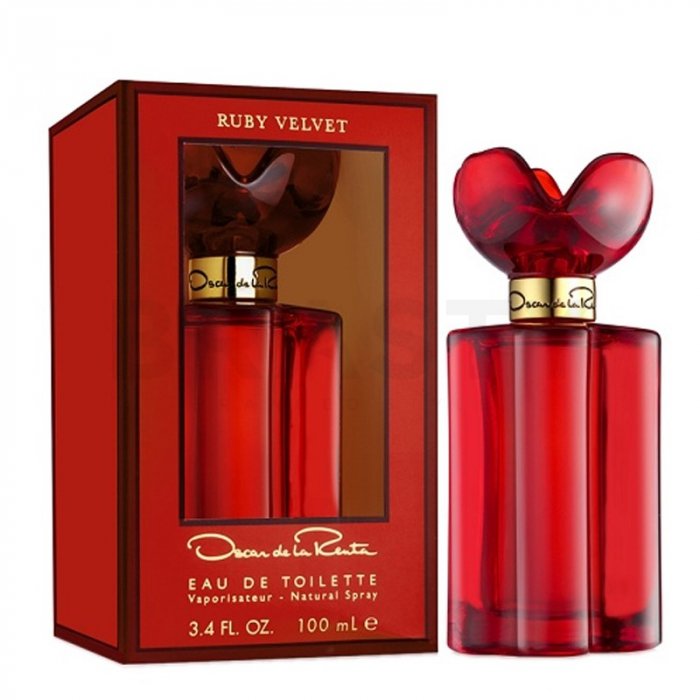 Oscar de la renta ruby velvet eau de toilette femei 100 ml