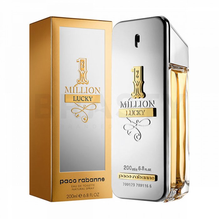 Paco rabanne 1 million lucky eau de toilette bărbați 200 ml