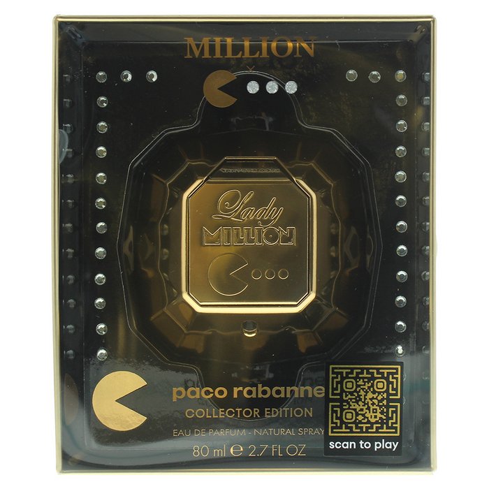 Paco rabanne lady million pacman collector edition eau de parfum femei 80 ml