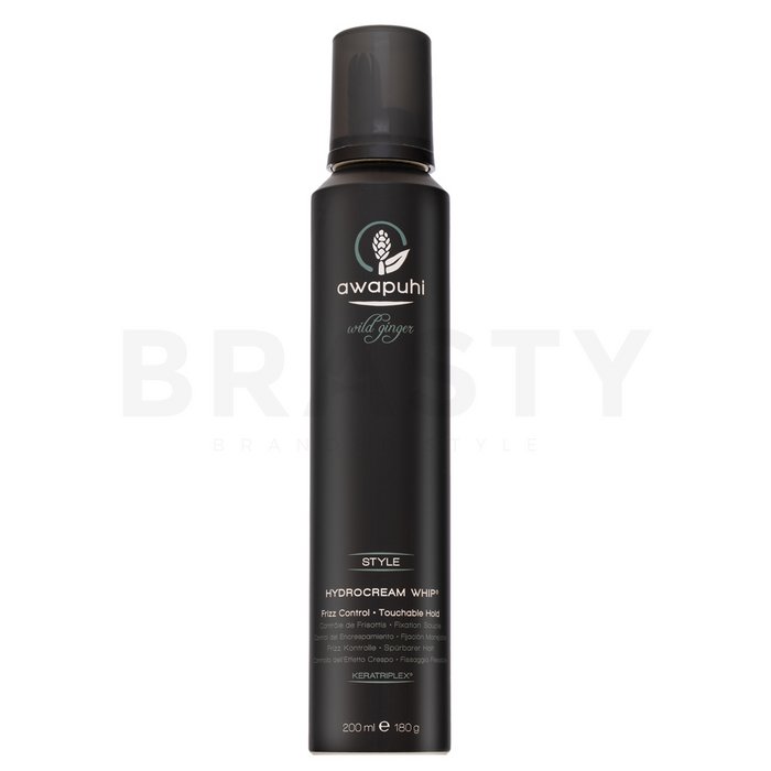 Paul mitchell awapuhi wild ginger style hydrocream whip spumă întăritoare pentru definire și volum 200 ml