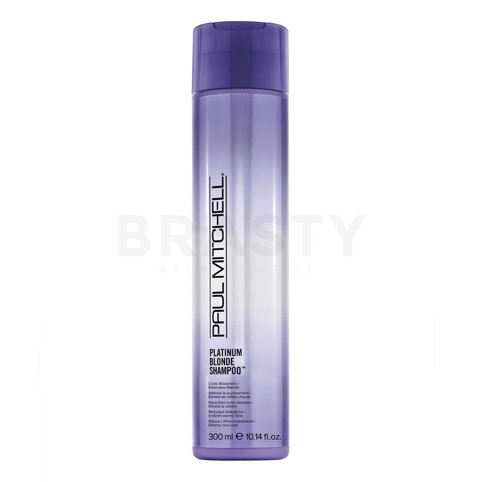 Paul mitchell blonde platinum blonde shampoo șampon hrănitor pentru păr blond platinat si grizonat 300 ml