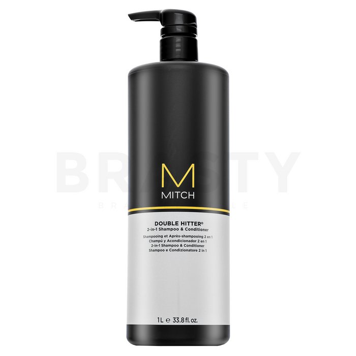 Paul mitchell mitch double hitter 2-in-1 shampoo   conditioner șampon și balsam pentru bărbati 1000 ml