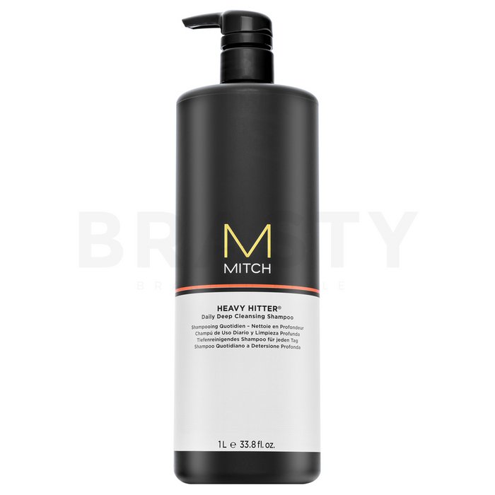 Paul mitchell mitch heavy hitter deep cleansing shampoo șampon pentru curățare profundă pentru bărbati 1000 ml