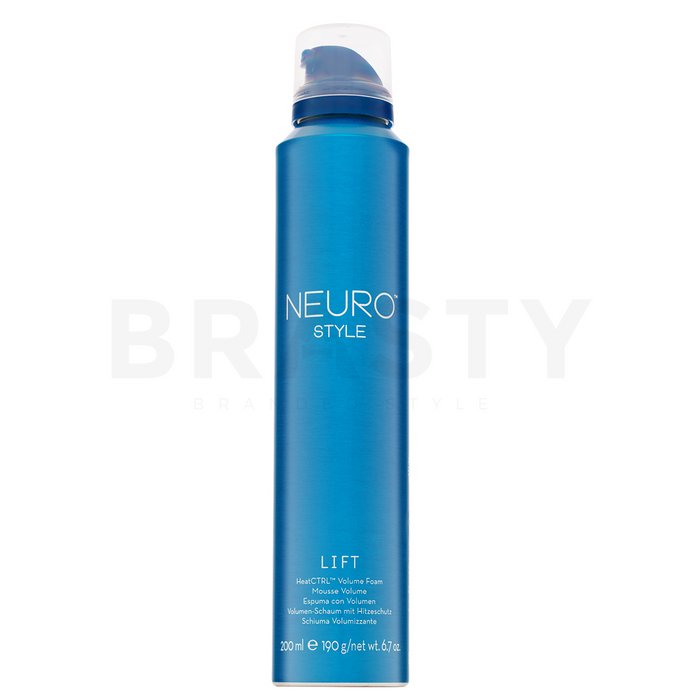 Paul mitchell neuro style lift heatctrl volume foam spumă întăritoare pentru protejarea părului de căldură si umiditate 200 ml