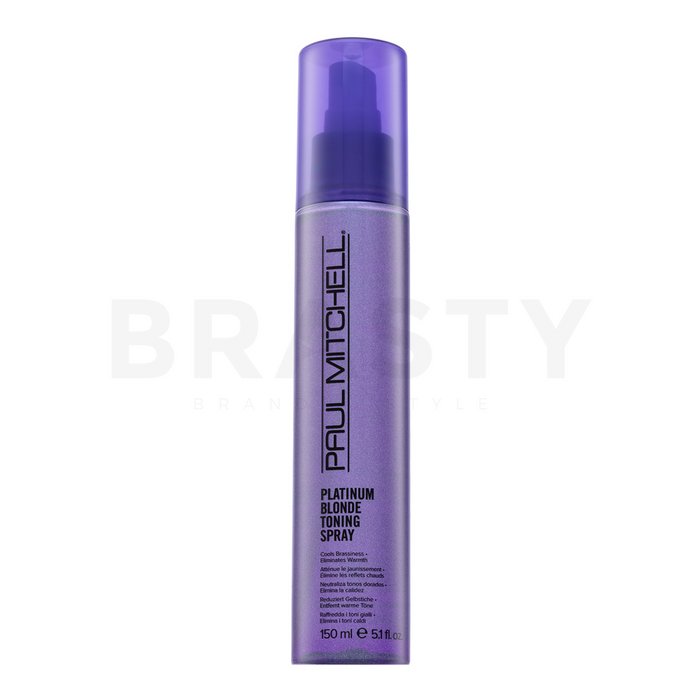 Paul mitchell platinum blonde toning spray spray pentru styling pentru păr blond platinat si grizonat 150 ml
