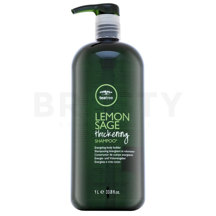 Paul mitchell tea tree lemon sage thickening shampoo sampon hranitor pentru volum 1000 ml