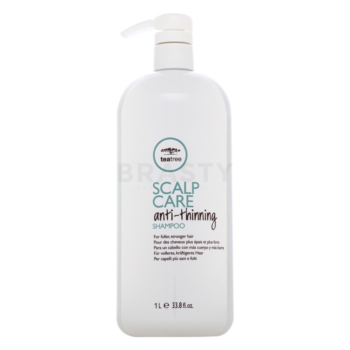 Paul mitchell tea tree scalp care anti-thinning shampoo sampon hranitor pentru par subtire 1000 ml