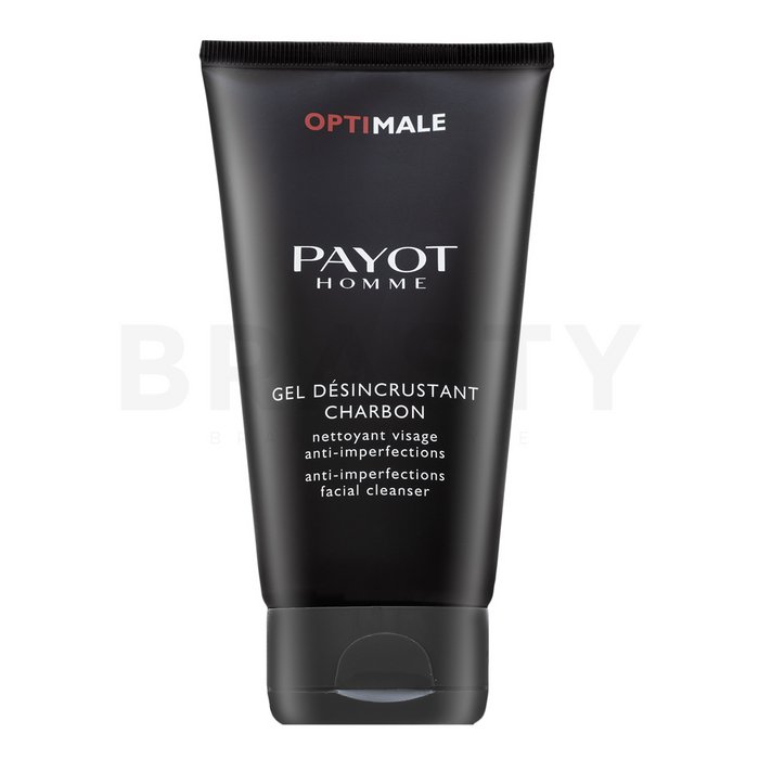 Payot Homme Optimale Gel Désincrustant Charbon gel de curățare împotriva imperfecțiunilor pielii 150 ml