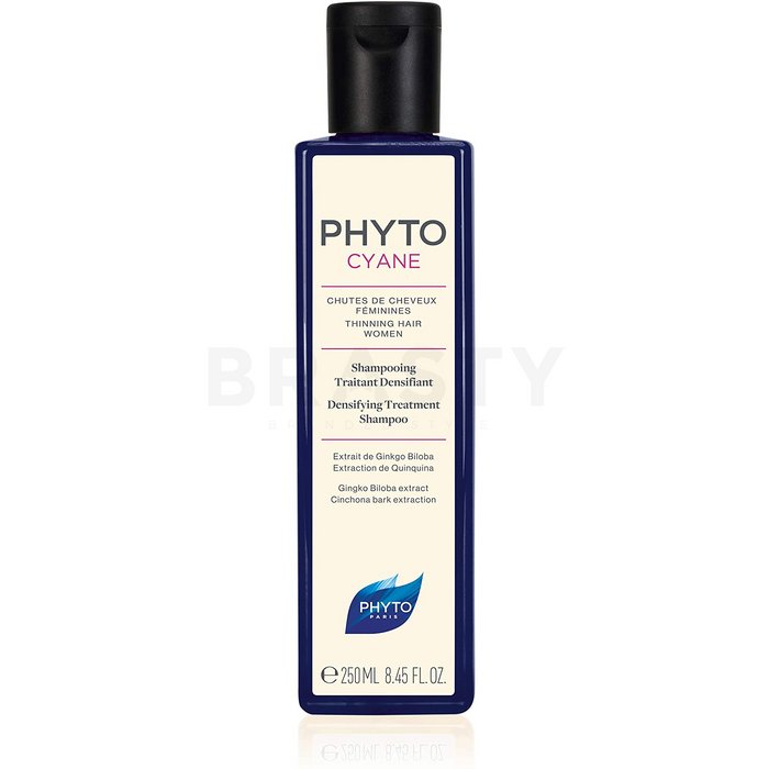 Phyto phyto cyane densifying treatment shampoo șampon hrănitor pentru par subtire 250 ml