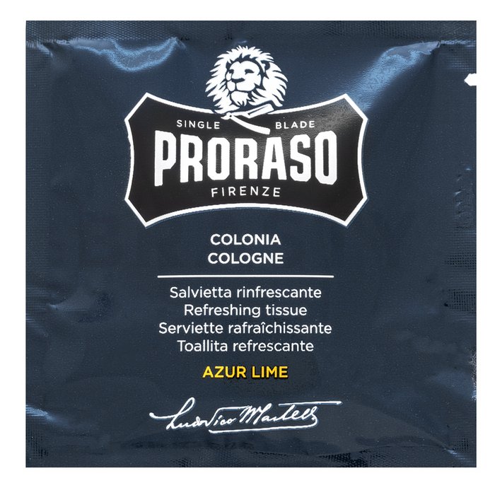 Proraso Azur Lime Refresh Tissues 6 pcs servetele revigorante