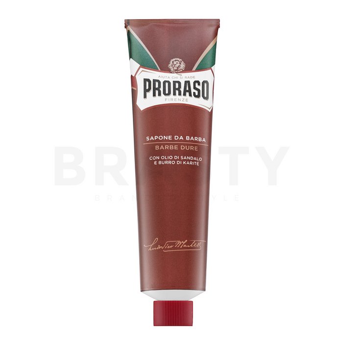 Proraso shea butter shaving cream in tube cremă pentru bărbierit pentru piele sensibilă 150 ml
