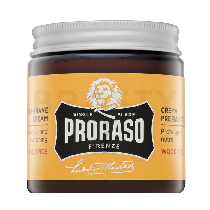 Proraso wood and spice pre-shave cream cremă pentru bărbierit pentru bărbati 100 ml