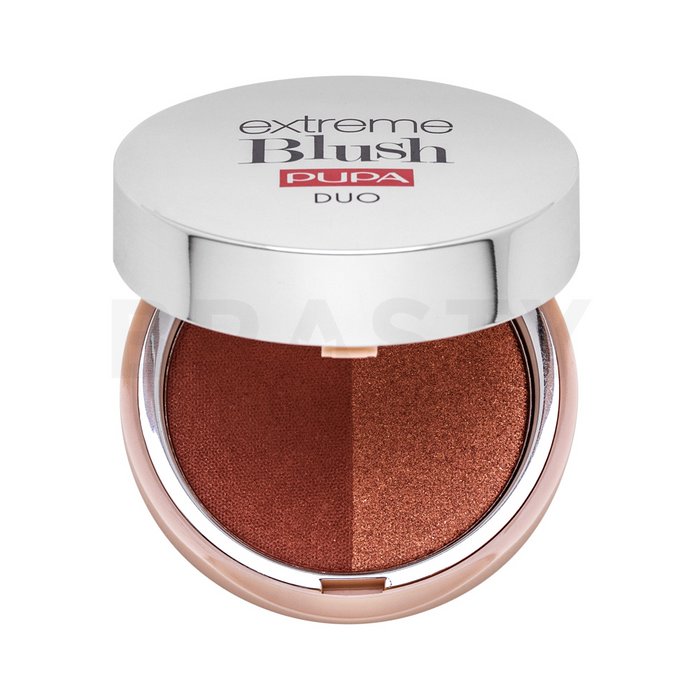 Pupa extreme blush duo 120 radiant caramel - glow spice fard de obraz sub forma de pudra 4 g