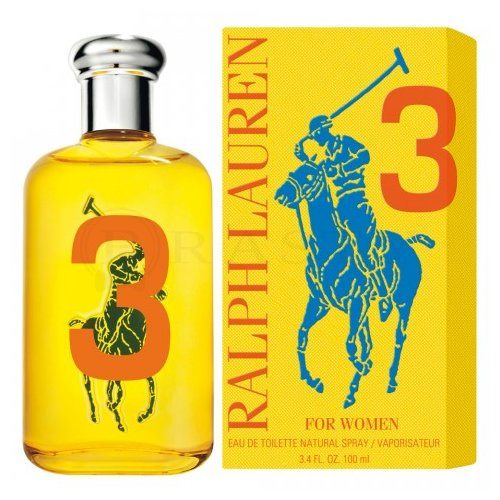 Ralph lauren big pony woman 3 yellow eau de toilette pentru femei 50 ml