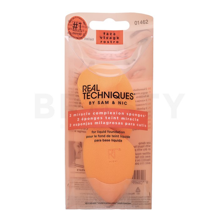 Real techniques 2 miracle complexion sponges burete pentru make-up