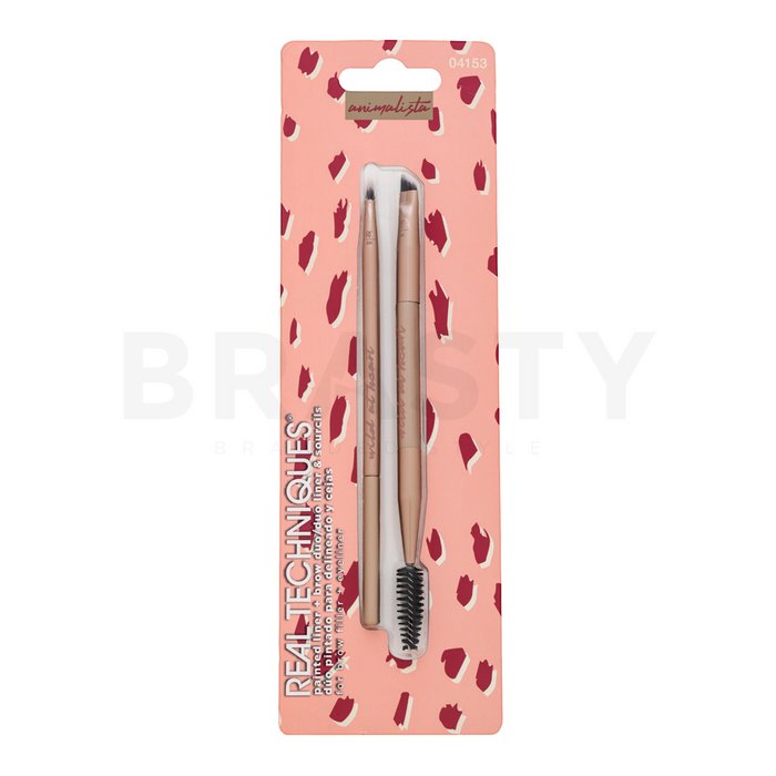 Real Techniques Animalista Brow Duo set de pensule pentru sprâncene