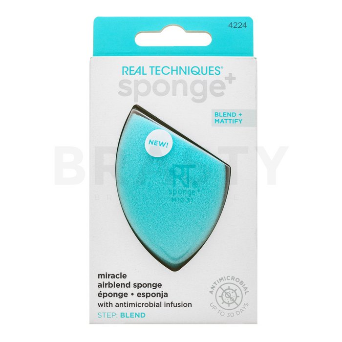 Real techniques sponge+ miracle airblend sponge burete pentru make-up