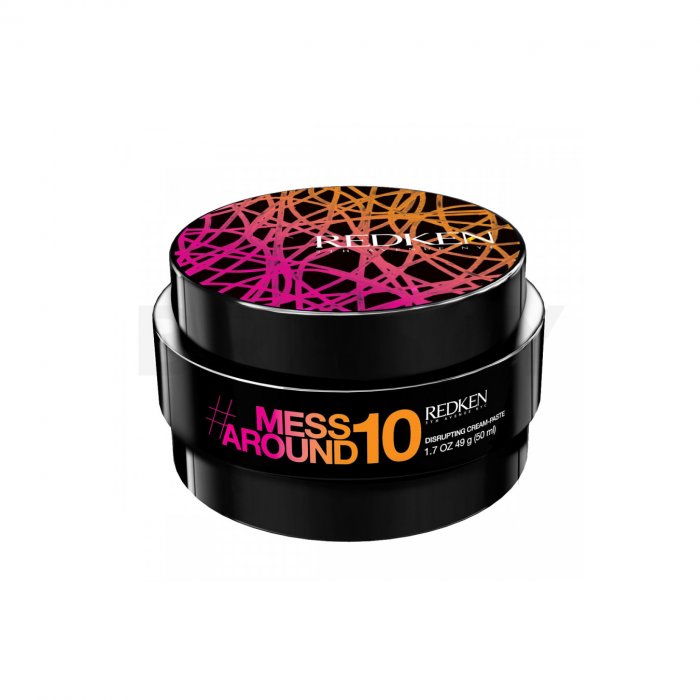Redken mess around 10 disrupting creme-paste pastă pentru styling pentru fixare medie 50 ml