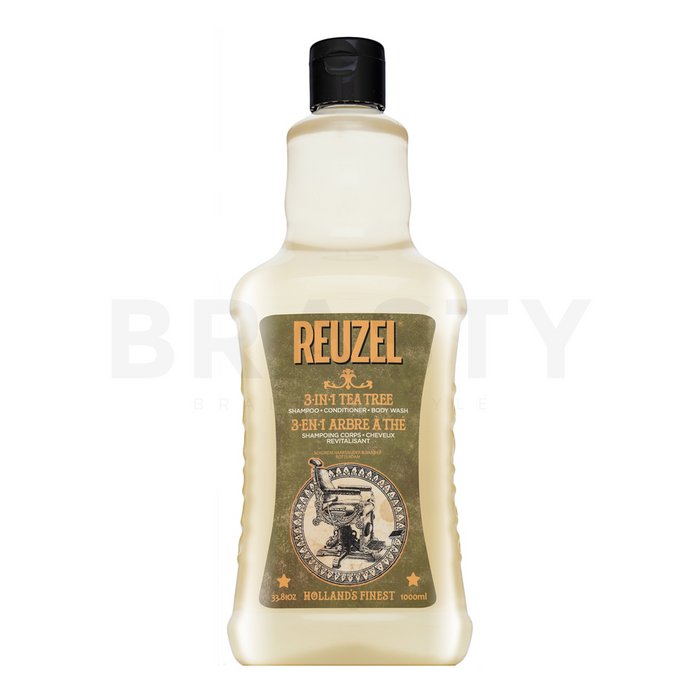Reuzel 3-in-1 Tea Tree Shampoo șampon, balsam și un gel de duș 1000 ml brasty.ro imagine noua