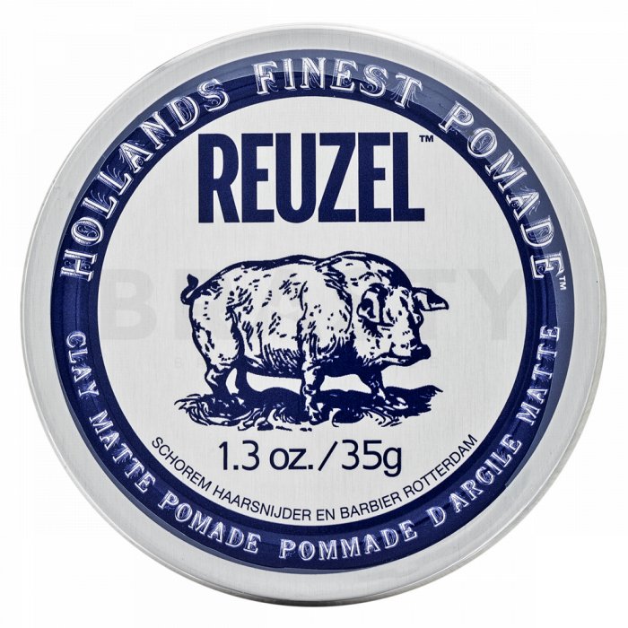 Reuzel clay matte pomade lut modelator pentru efect mat 35 ml