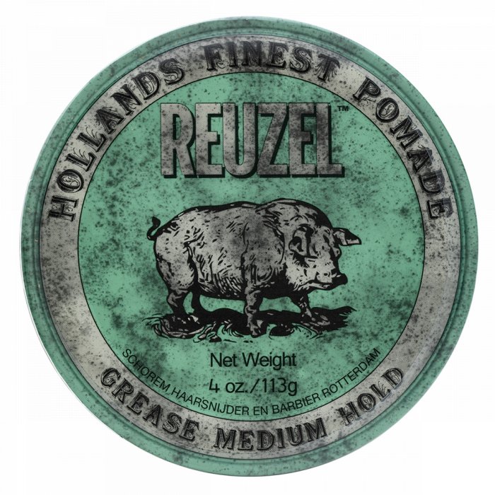 Reuzel green pomade green pomade pomadă de păr pentru fixare medie 113 ml