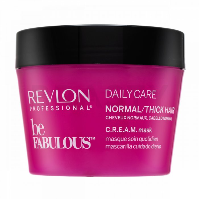 Revlon professional be fabulous normal/thick c.r.e.a.m. mask mască pentru întărire par normal si des 200 ml