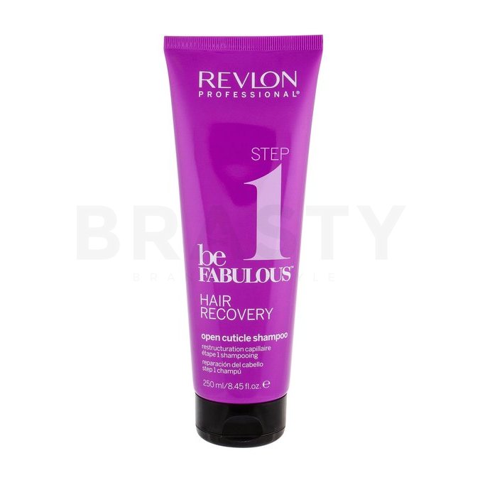 Revlon professional be fabulous recovery step 1: open cuticle shampoo sampon de curatare pentru păr deteriorat 250 ml