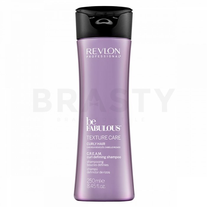 Revlon professional be fabulous texture care c.r.e.a.m. curl defining shampoo șampon pentru păr ondulat si cret 250 ml