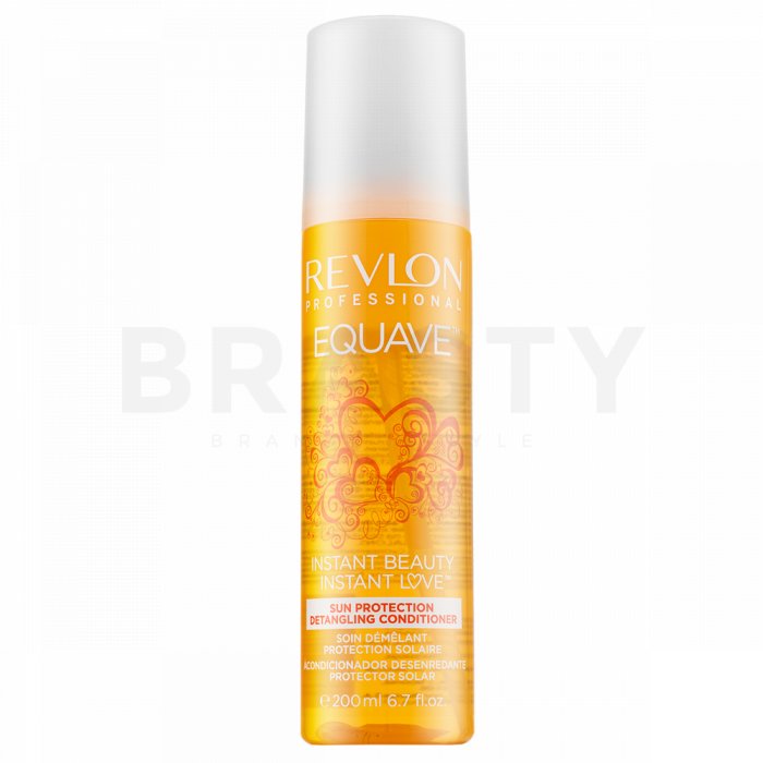 Revlon Professional Equave Instant Beauty Sun Protection Detangling Conditioner balsam fără clatire pentru păr deteriorat de razele soarelui 200 ml