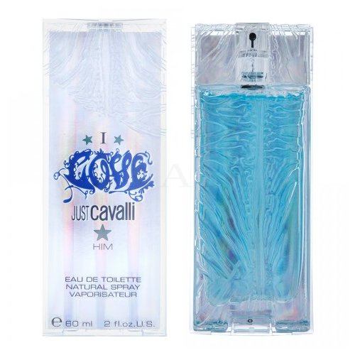 Roberto cavalli just cavalli i love him eau de toilette pentru barbati 60 ml