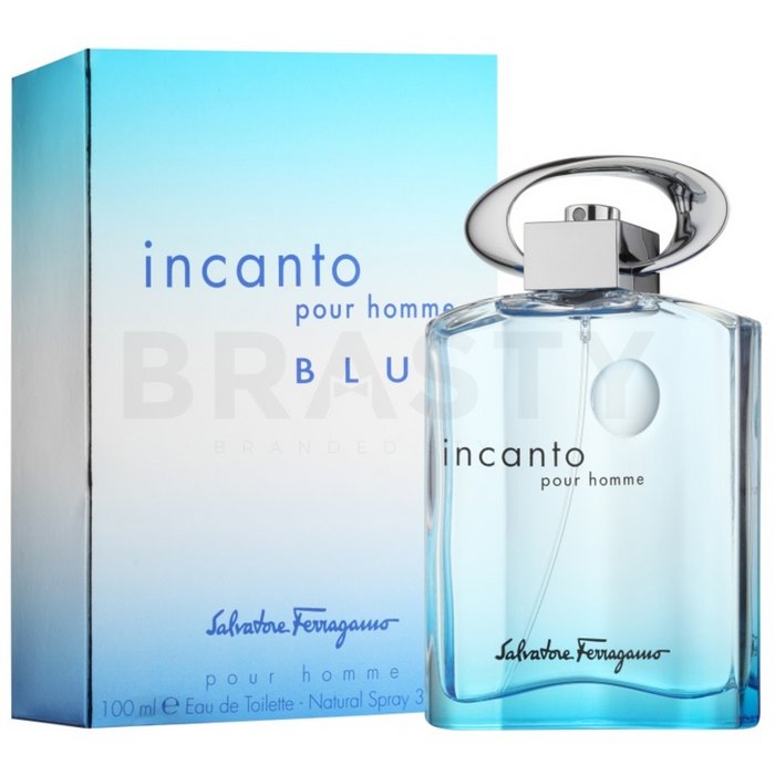 Salvatore ferragamo incanto blue eau de toilette bărbați 100 ml