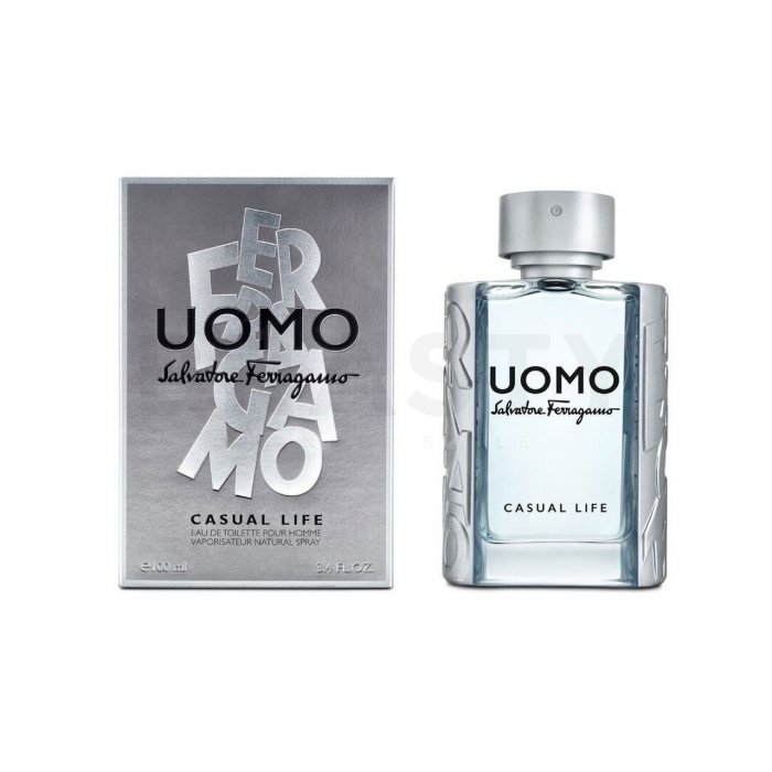 Salvatore ferragamo uomo casual life eau de toilette bărbați 100 ml