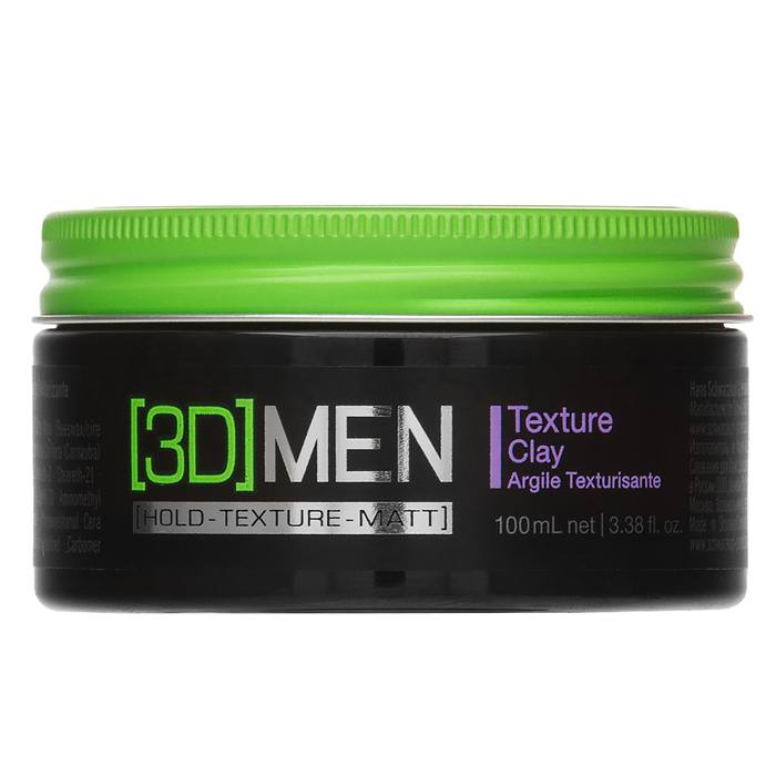 Schwarzkopf professional 3dmen texture clay lut modelator pentru bărbati 100 ml