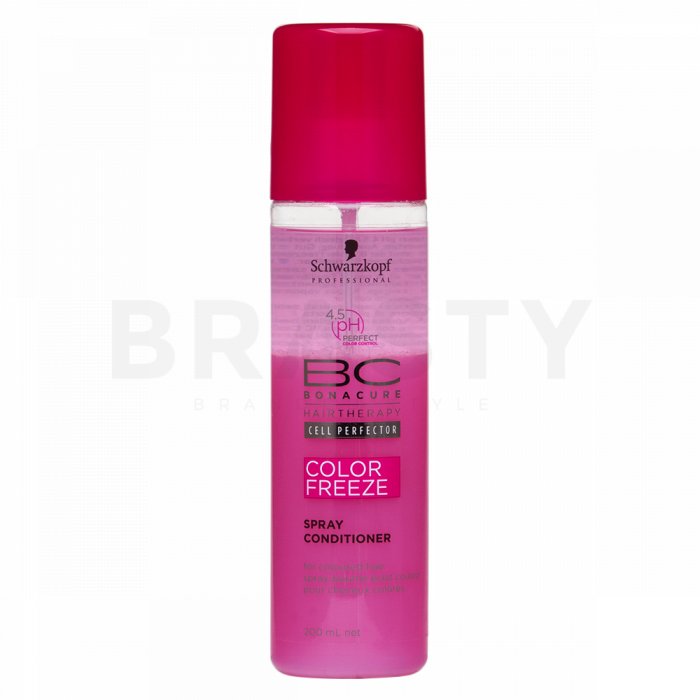 Schwarzkopf professional bc bonacure color freeze spray conditioner balsam fără clatire 200 ml