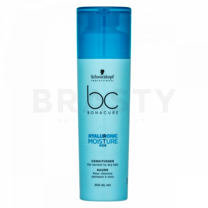 Schwarzkopf professional bc bonacure hyaluronic moisture kick conditioner balsam pentru păr normal și uscat 200 ml