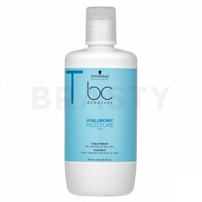 Schwarzkopf professional bc bonacure hyaluronic moisture kick treatment masca pentru păr normal și uscat 750 ml