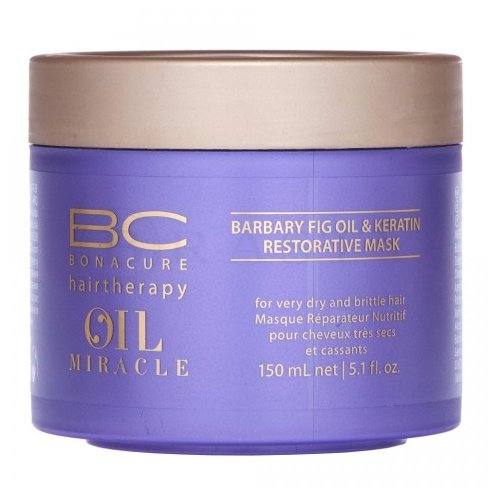 Schwarzkopf professional bc bonacure oil miracle barbary fig oil   keratin masca pentru păr foarte uscat si fragil 150 ml