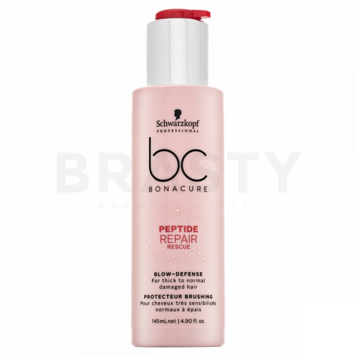 Schwarzkopf professional bc bonacure peptide repair rescue blow defence cremă de întărire pentru modelarea termică a părului 145 ml