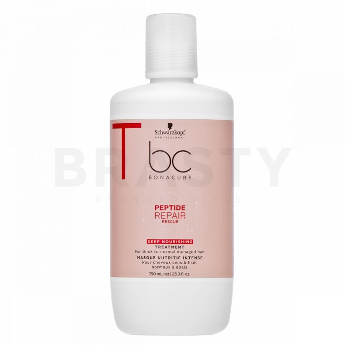 Schwarzkopf professional bc bonacure peptide repair rescue deep nourishing treatment mască pentru păr deteriorat 750 ml