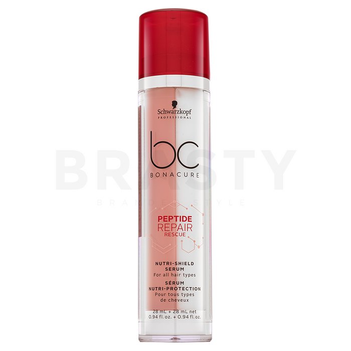 Schwarzkopf professional bc bonacure peptide repair rescue nutri-shield serum intretinere pentru intarire pentru păr deteriorat 56 ml