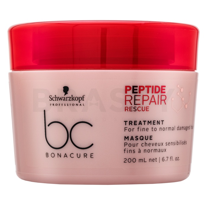 Schwarzkopf Professional BC Bonacure Peptide Repair Rescue Treatment mască pentru păr deteriorat 200 ml