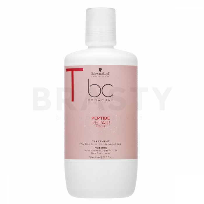 Schwarzkopf Professional BC Bonacure Peptide Repair Rescue Treatment mască pentru păr deteriorat 750 ml