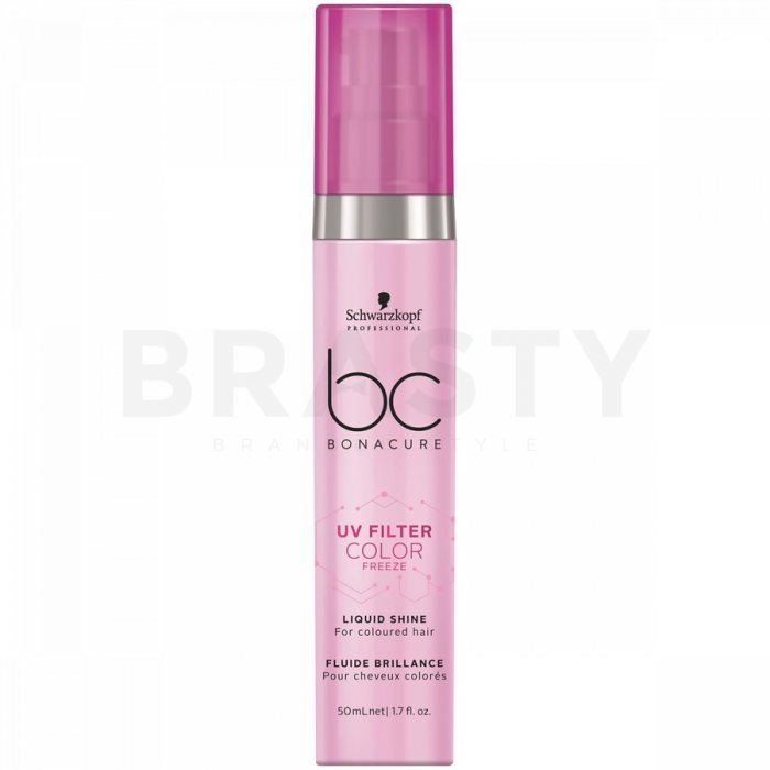 Schwarzkopf professional bc bonacure ph 4.5 color freeze liquid shine spray pentru styling pentru strălucirea și protejarea părului vopsit 50 ml