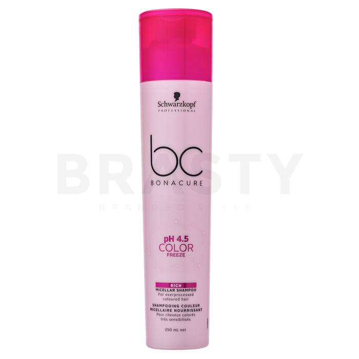 Schwarzkopf professional bc bonacure ph 4.5 color freeze micellar shampoo șampon pentru păr vopsit 250 ml